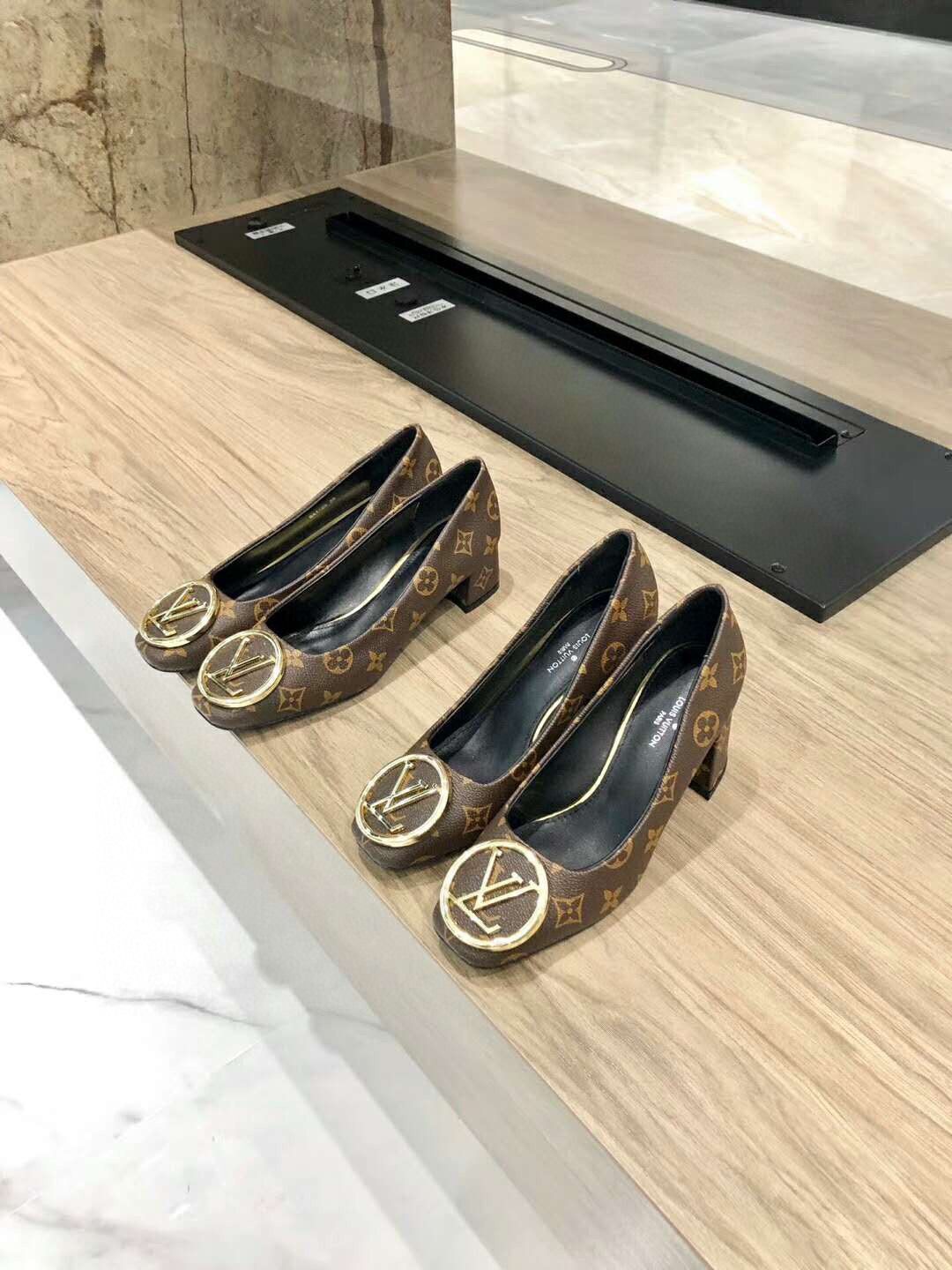 Louis Vuitton Shoes 4CM 7.5CM height 10596