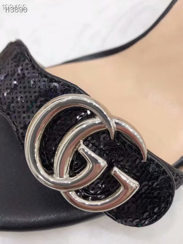 Gucci Leather Double G sandal GG1690TX-3 7CM height