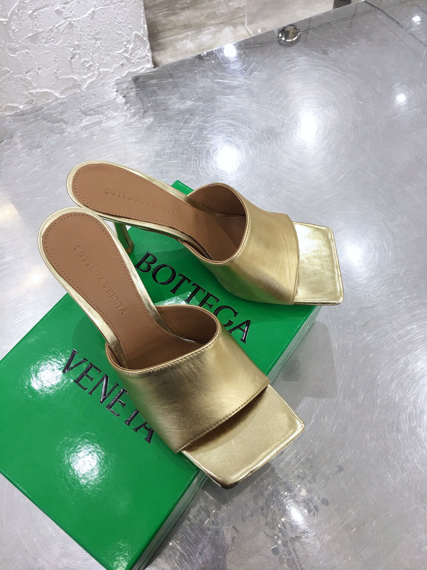Bottega Veneta Shoes BV2199-6 Heel height 9CM