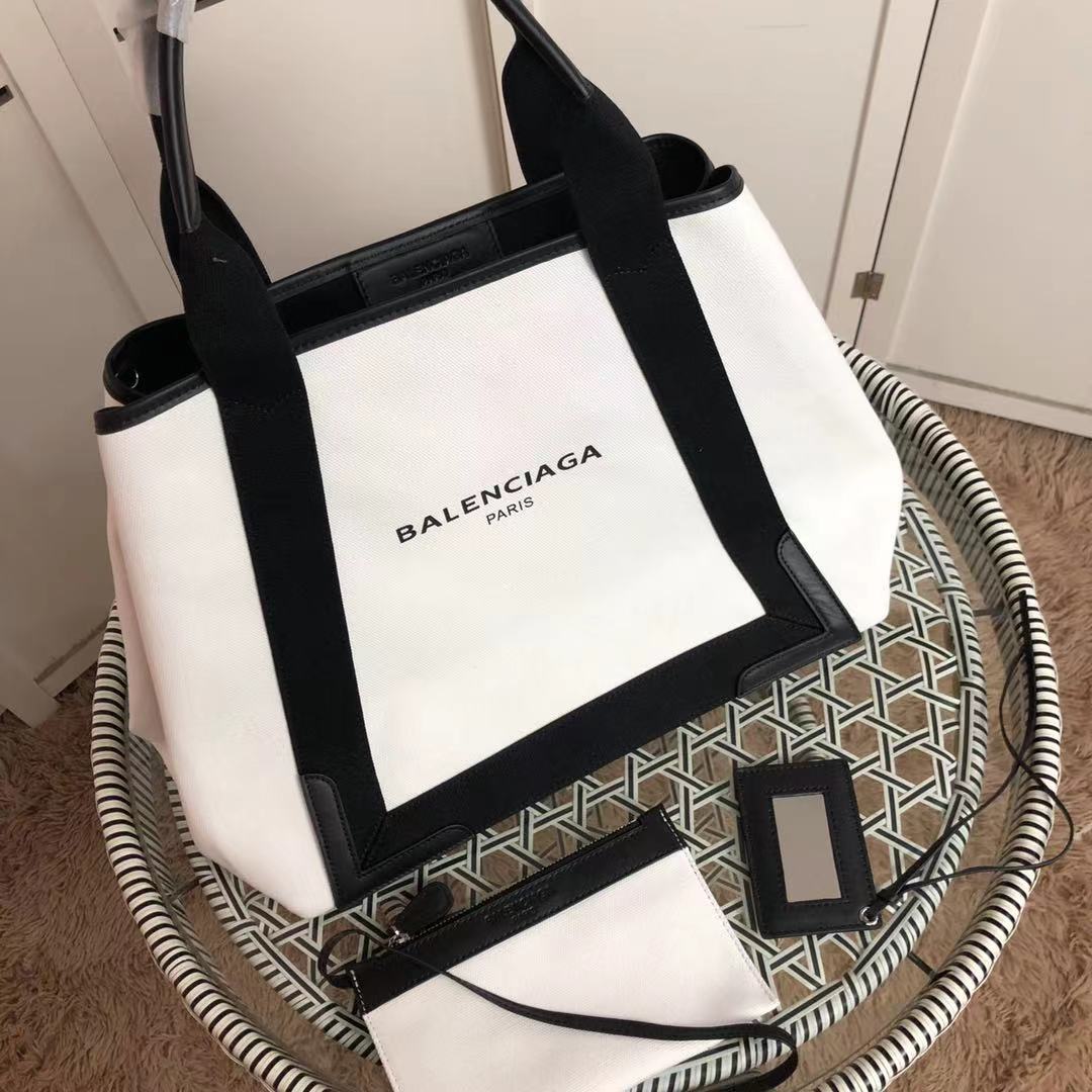 Balenciaga Canvas Bag B8989 White