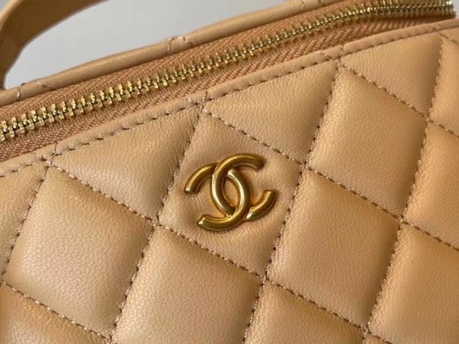 Chanel Original Small classic chain box handbag AP2199 Apricot