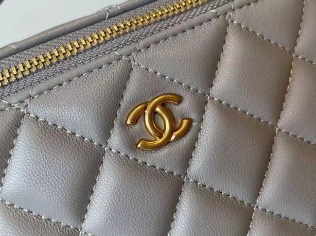 Chanel Original Small classic chain box handbag AP2199 grey