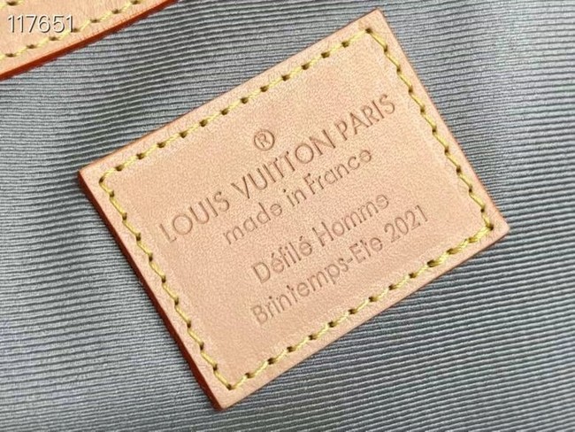 Louis Vuitton KEEPALL BANDOULIERE 50 M45886 Silver