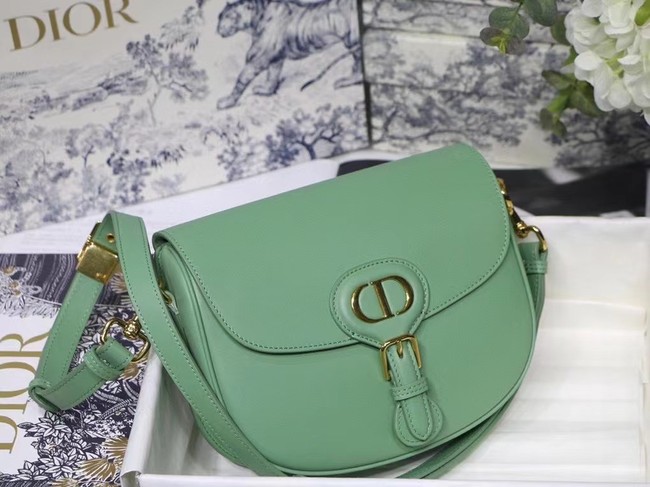 MEDIUM DIOR BOBBY BAG Warm Taupe Box Calfskin M9319U green