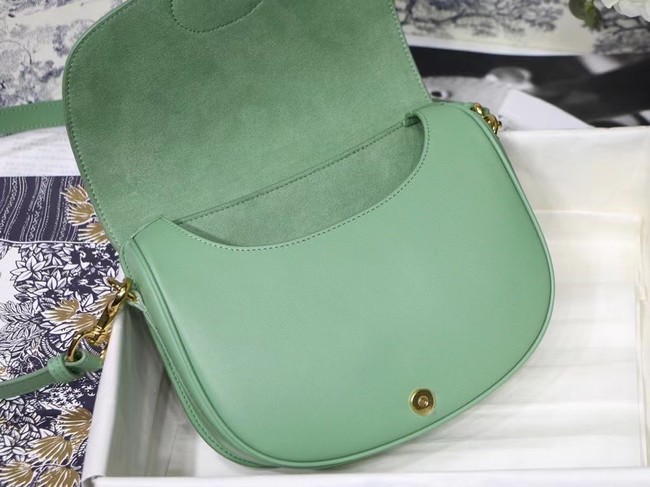 MEDIUM DIOR BOBBY BAG Warm Taupe Box Calfskin M9319U green