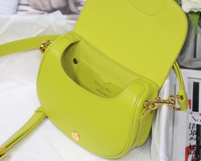 SMALL DIOR BOBBY BAG Box Calfskin M9317U Lemon