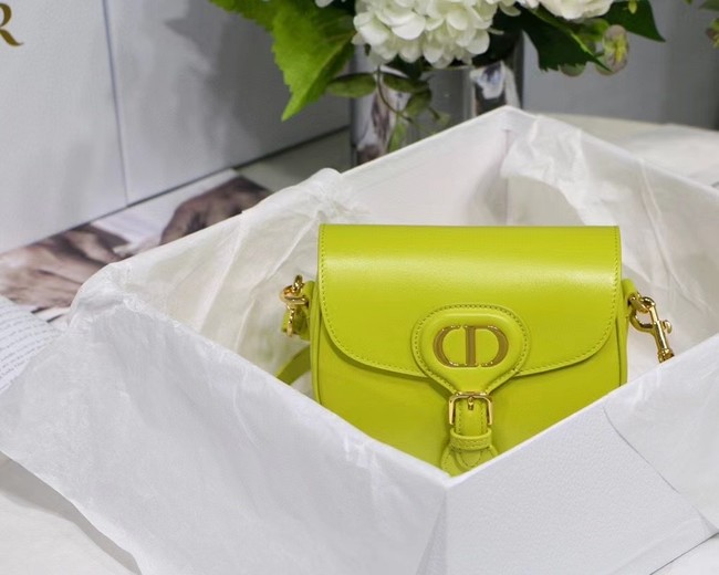 SMALL DIOR BOBBY BAG Box Calfskin M9317U Lemon