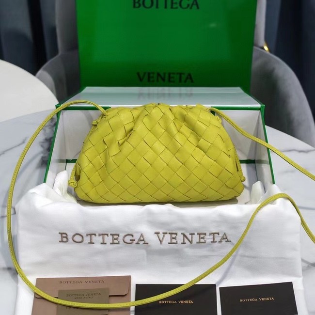 Bottega Veneta MINI POUCH 585852 Lemon