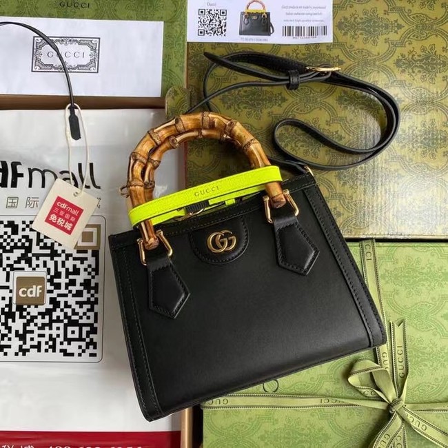Gucci Diana mini tote bag 655661 black