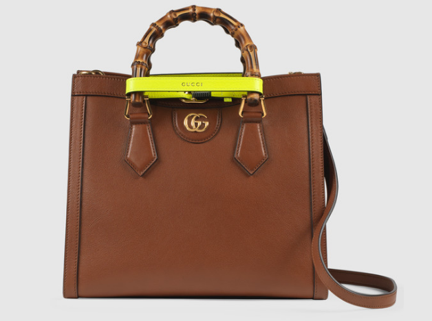 Gucci Diana small tote bag 660195 Brown