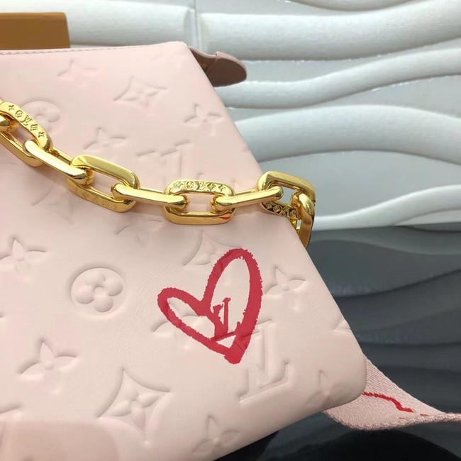 Louis Vuitton COUSSIN PM M57790 pink