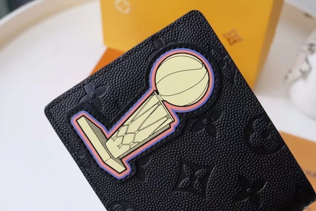 Louis Vuitton LVXNBA MULTIPLE WALLET M80624 black