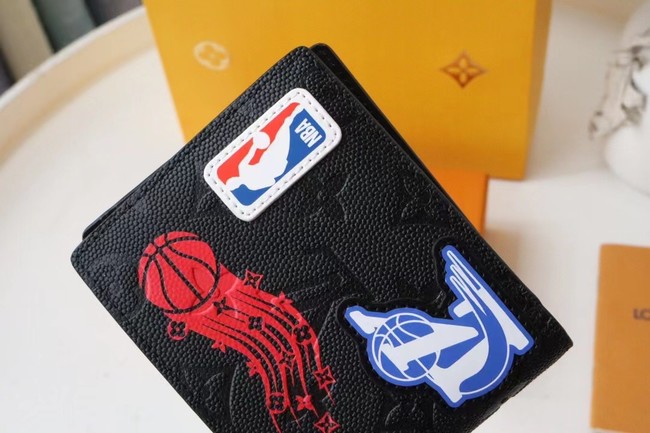 Louis Vuitton LVXNBA MULTIPLE WALLET M80624 black