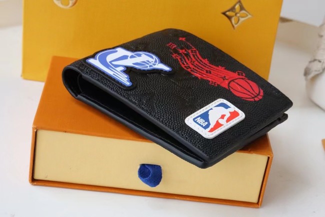 Louis Vuitton LVXNBA MULTIPLE WALLET M80624 black