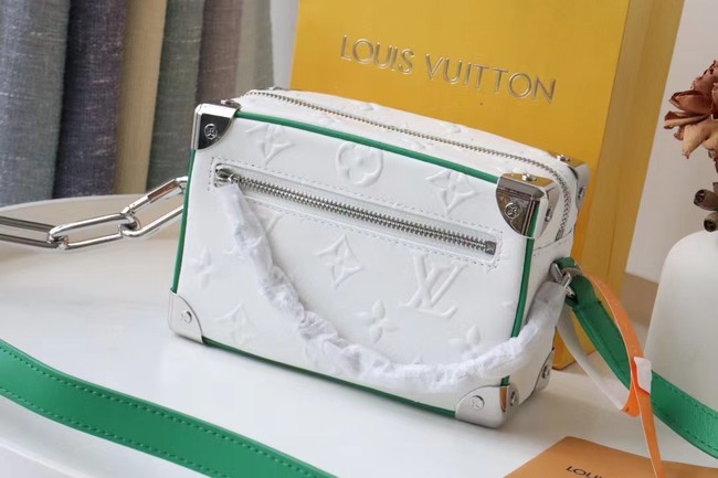 Louis Vuitton MINI SOFT TRUNK M55702 white