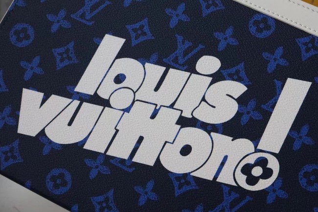 Louis Vuitton POCHETTE VOYAGE MM M61692 BLUE