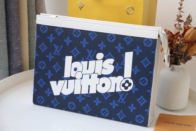 Louis Vuitton POCHETTE VOYAGE MM M61692 BLUE