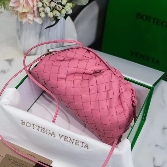 Bottega Veneta MINI POUCH 585852 Cherry Blossom powder