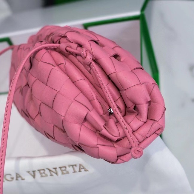 Bottega Veneta MINI POUCH 585852 Cherry Blossom powder