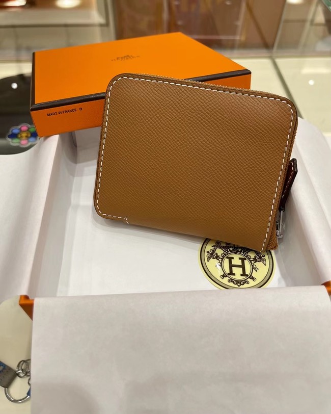 Hermes Constance Wallets espom leather H2298 brown
