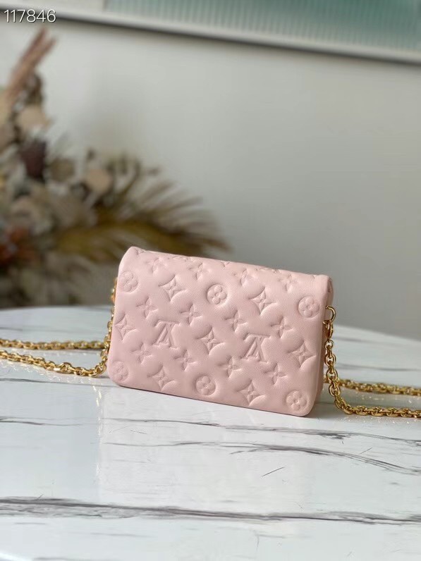 Louis Vuitton POCHETTE COUSSIN M80834 pink