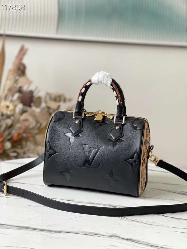 Louis Vuitton SPEEDY BANDOULIERE 25 M58524 black