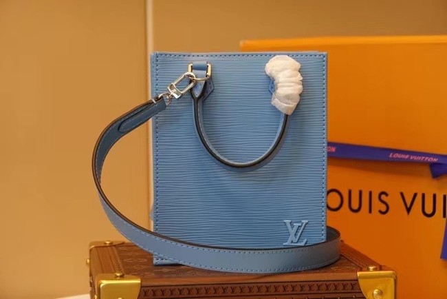 Louis Vuitton PETIT SAC PLAT M80168 blue