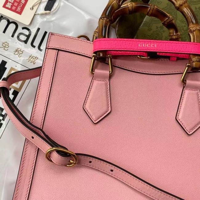 Gucci Diana small tote bag 660195 pink