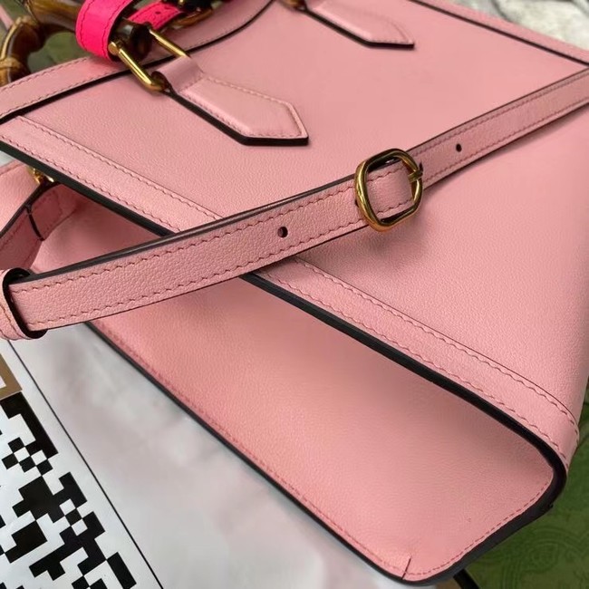 Gucci Diana small tote bag 660195 pink