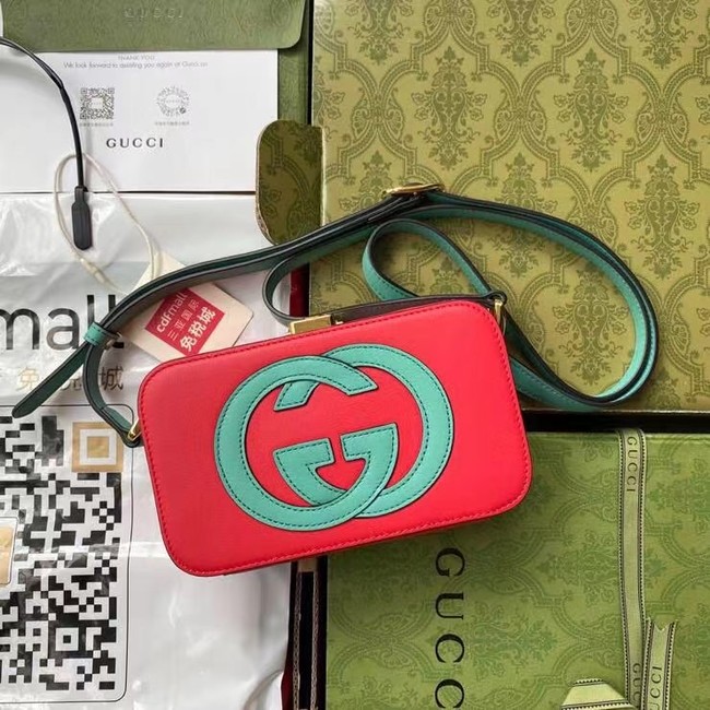 Gucci Interlocking G mini bag 658230 red