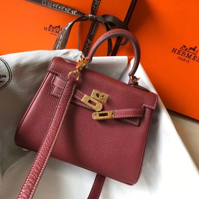 Hermes Birkin Togo Leather 22590 Burgundy