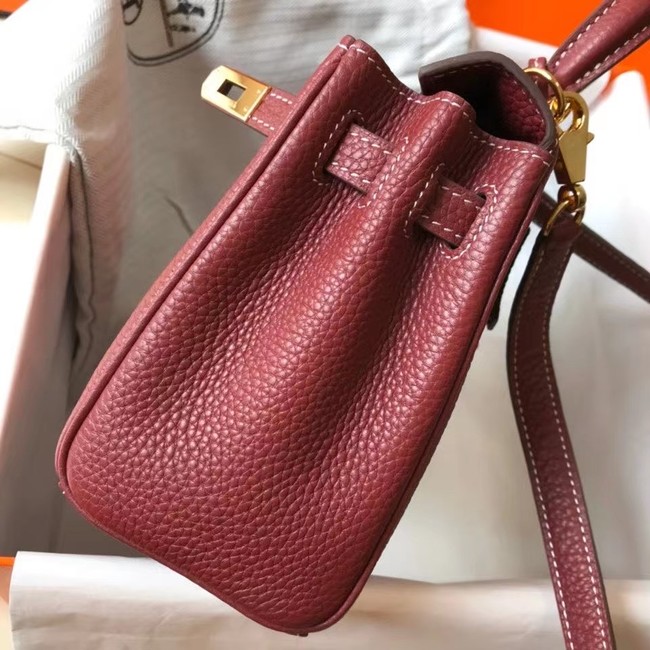 Hermes Birkin Togo Leather 22590 Burgundy