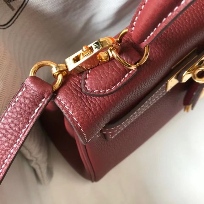 Hermes Birkin Togo Leather 22590 Burgundy