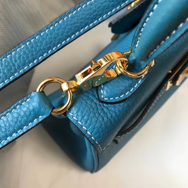 Hermes Birkin Togo Leather 22590 blue