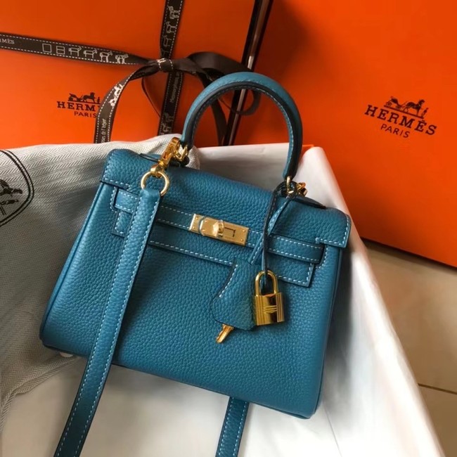 Hermes Birkin Togo Leather 22590 blue