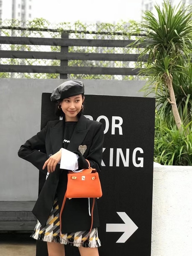 Hermes Birkin Togo Leather 22590 orange