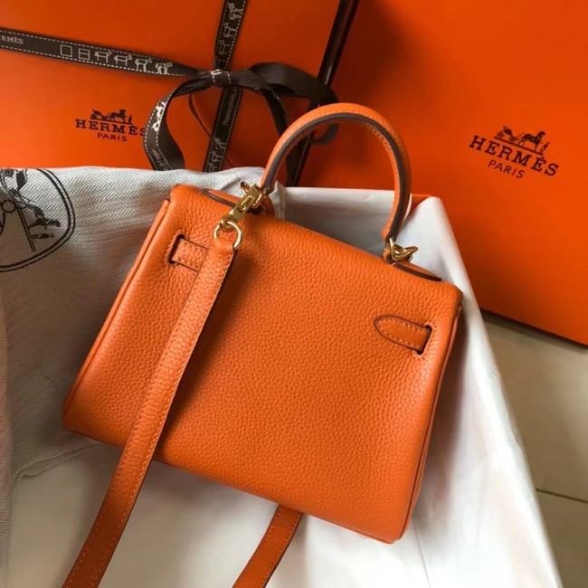 Hermes Birkin Togo Leather 22590 orange