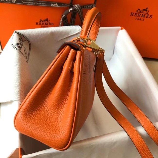 Hermes Birkin Togo Leather 22590 orange