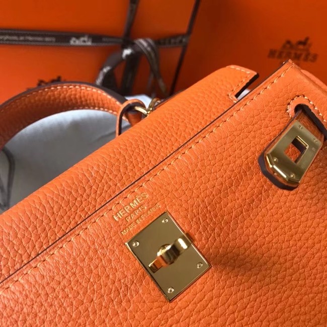 Hermes Birkin Togo Leather 22590 orange