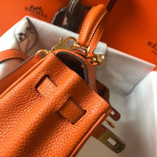 Hermes Birkin Togo Leather 22590 orange