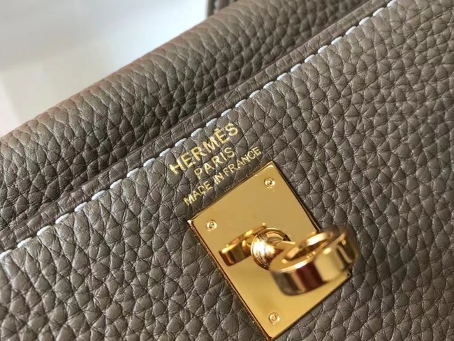 Hermes Birkin Togo Leather 22590 grey