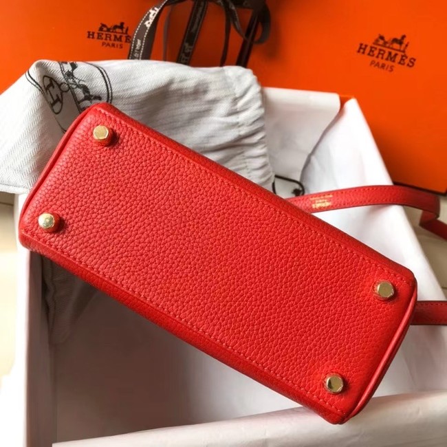 Hermes Birkin Togo Leather 22590 red