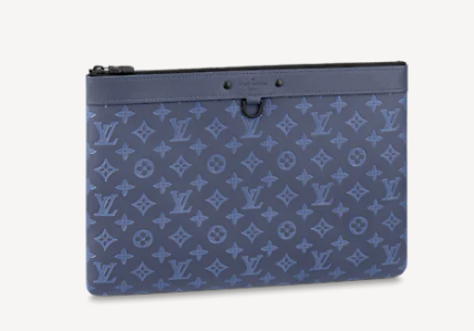 Louis Vuitton DISCOVERY POCHETTE GM M80425 Navy Blue