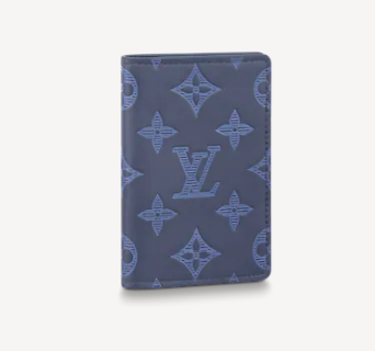 Louis Vuitton POCKET ORGANIZER M80421 Navy Blue