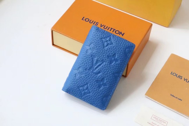 Louis Vuitton POCKET ORGANIZER M80585 blue