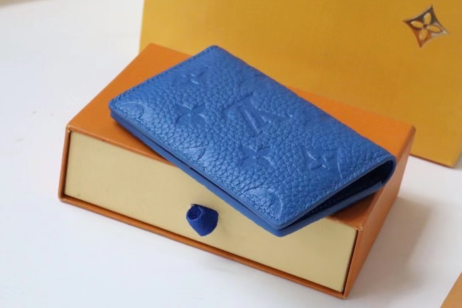 Louis Vuitton POCKET ORGANIZER M80585 blue