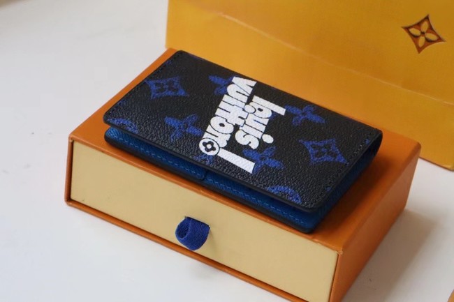 Louis Vuitton POCKET ORGANIZER M80799 Blue