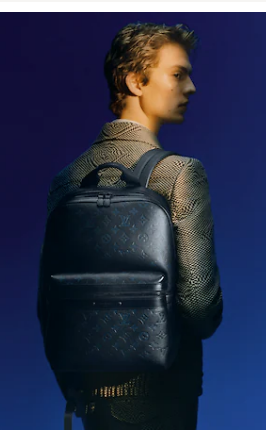 Louis Vuitton SPRINTER BACKPACK M45728 Navy Blue