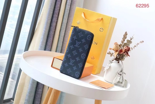 Louis Vuitton ZIPPY WALLET VERTICAL M62295 Navy Blue