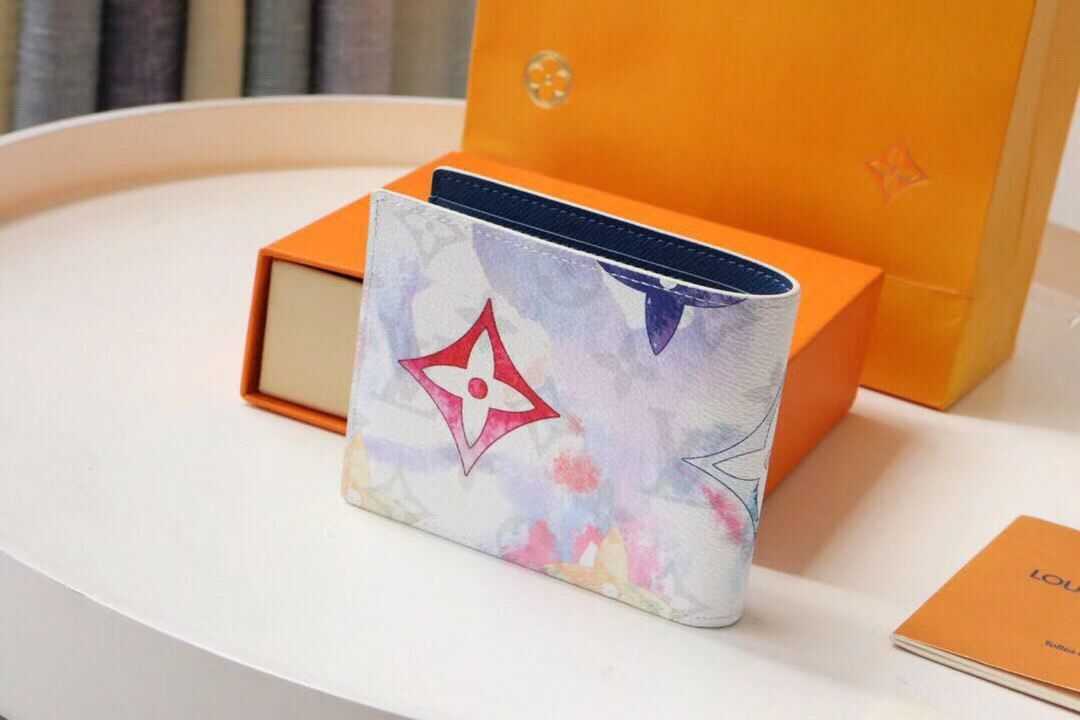 Louis Vuitton SLENDER WALLET M80590 Watercolor